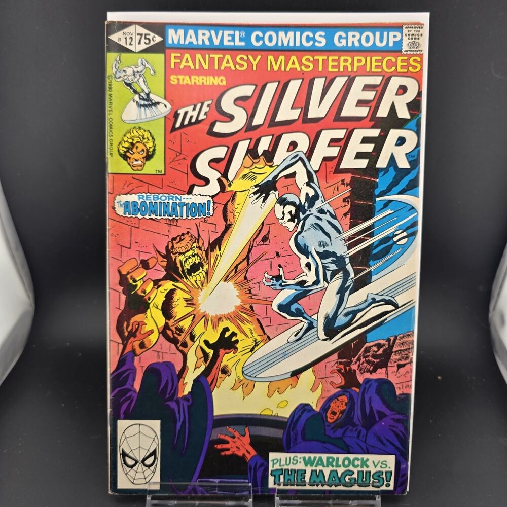 Fantasy Masterpieces 12 Newsstand Marvel 1980 Silver Surfer Abomination FN 6.0